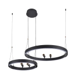 Подвесная люстра Slinga 4474-2P, LED*53W + LED*33W + 4*LED*3W, 2075LM, 3000-6500K. ТМ F-Promo
