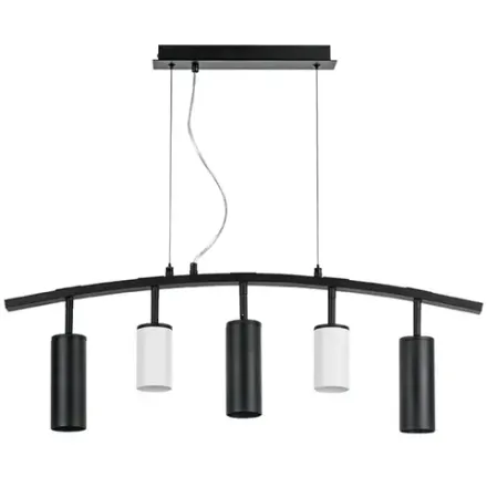 LR735362873 Люстра RULLO 5х50W GU10 ЧЕРНЫЙ/БЕЛЫЙ (571735+214436-2+214487-3)