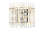 Бра Crystal Lux AURELIO AP2 GOLD+CHROME/TRANSPARENT 0210/402