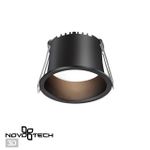 358898 SPOT NT22 283 черный Светильник встраиваемый светодиодный IP20 LED 4000К 6W 220V TRAN