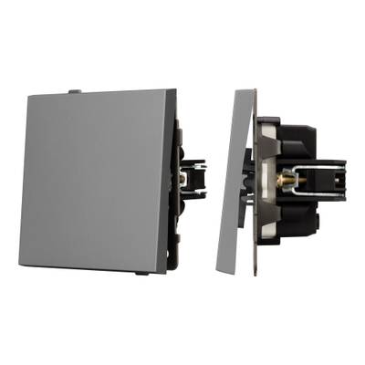 Механизм звонкового выключателя SWT-TENDO-MKR1-PL-GR (230V, 10A) (Arlight, -)