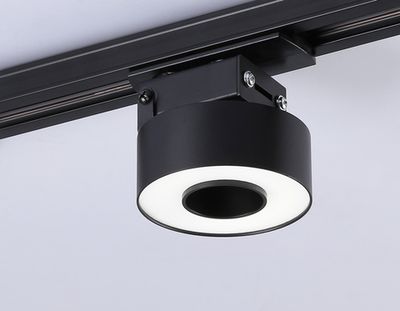 Светильник светодиодный трековый GL6863 BK черный LED 10W 4200K D75*80
