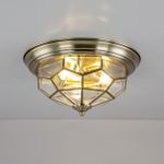 Citilux Витра-1 CL442530 Люстра потолочная витражная Бронза