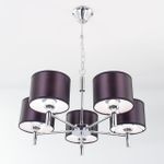 Citilux Аврора CL463151 Люстра с чёрными абажурами