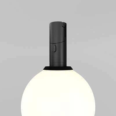 Трековый светильник Luna 3000К 5Вт 220°, TR208-1-5W3K-B. TM Maytoni