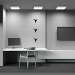 Потолочный светильник Зон / Zon 45 Вт 3000 К 120°, C032CL-45W3K-SQ-W. TM Maytoni