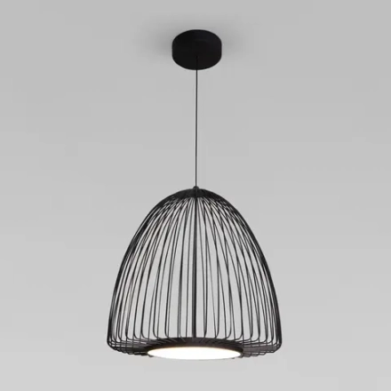 Подвесной светодиодный светильник 40010/1 LED черный, LED