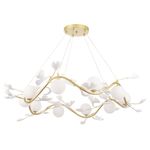 Люстра Crystal Lux COLIBRI SP10 GOLD 0141/310