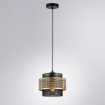 Подвесной светильник Arte Lamp GRID A7069SP-1BK, 1хE27