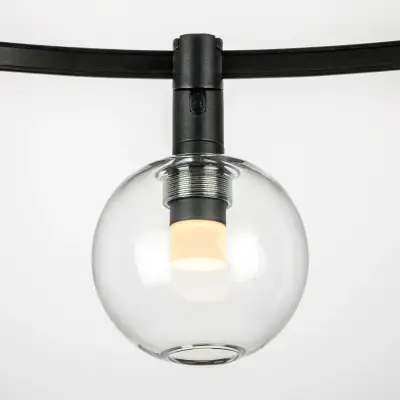 207637 Светильник 48V д/1-фазн трека DUE LED 3W 120LM 100G ЧЕРНЫЙ 3000K IP20 Lightstar