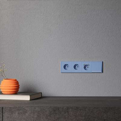 VLS000215 Клавиша для выключателя/переключателя одноклавишного с подсветкой, S70 (деним). (ТМ Maytoni)