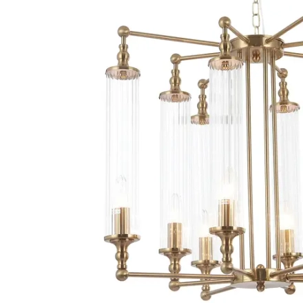 Люстра Crystal Lux TOMAS SP8 D650 BRASS 3672/308D