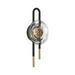 5407/6WL MODERN ODL_EX24 135 черный/золотой/металл/стекло Бра LED 6W 3000K 688Лм MAGNET