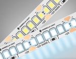 Светодиодная лента GS1403 2835 240Led/ 17W m/ 12V IP20 6500K/ 5000*10*1.2mm/ кратность резки 25mm (2 конт.)
