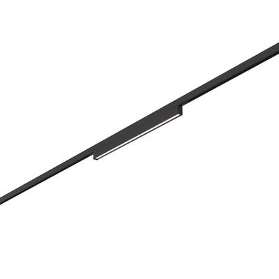 ST665.436.08 Магнитный трековый светильник Черный LED 1*8W 3000K 250Lm Ra&gt;80 100° IP20 L300xW10xH18 24V