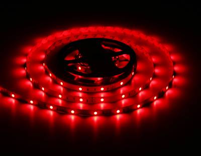 Светодиодная лента RGB GS2201 5050 30Led/ 7.2W m/ 12V IP20 RGB/ 5000*10*1.87mm/ кратность резки 100mm (4 конт.)