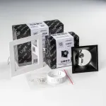 D51607WMOD Светильник DOMINO QUADRO под LED модуль/лампу МR16 (214516+214507+214006)