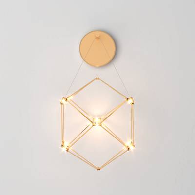 Настенный светодиодный светильник 90310/1 медь