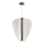 SL6509.213.01 Светильник подвесной ST-Luce Латунь/Прозрачный LED 1*75W 4000K
