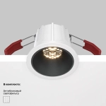 Встраиваемый светильник Альфа / Alfa LED 10 Вт 3000 К 36°, DL043-01-10W3K-RD-WB. TM Maytoni