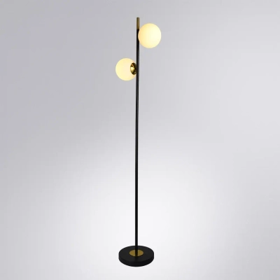 Торшер Arte Lamp ALCOR A2224PN-2BK, 2хE14
