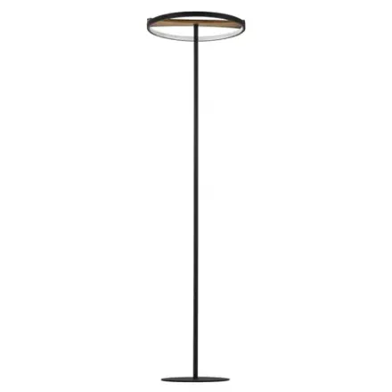 723727 Торшер LODI LED 9W 720LM ЧЕРНЫЙ/ДЕРЕВО 3000K Lightstar