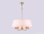 Светильник подвесной LH75021/5 GD/PI золото/розовый E14/5 max 40W D550*730