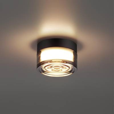 7157/6CL HIGHTECH ODL26 Настенно-потолочный светильник  дымчатый/стекло/поликарбонат IP65 LED 6W 2200/2700/3000K 220-240V RONDA