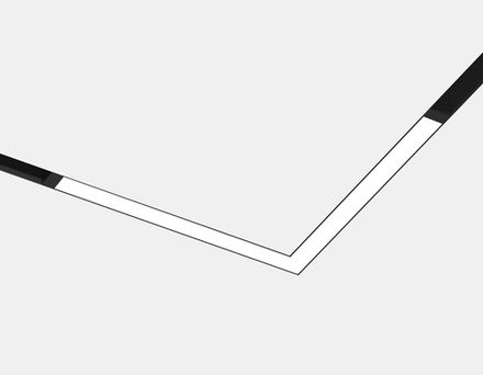 Светильник трековый светодиодный Magnetic SMART 220V 25mm GL8115 BK черный IP20 18W 3000-6000K 120° 312*312*25