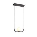 SL1581.403.01 Светильник подвесной ST-Luce Черный/Белый LED 1*8W 3200K