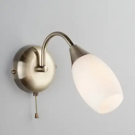 Бра со стеклянным плафоном 30280/1, E14х1