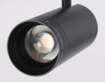 Светильник светодиодный трековый ZOOM для шинопровода Magnetic Ultra Slim GV1571 BK черный IP20 10W 4200K 48V 15-51° D55*185