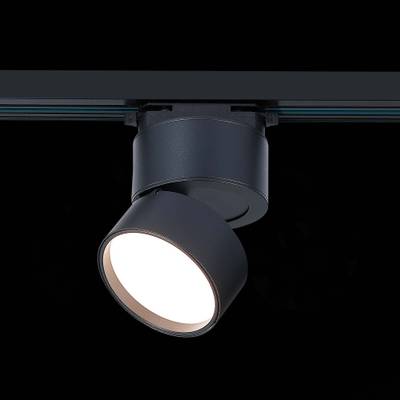ST651.436.09 Св-к трек. Черный LED 1*9W 3000K 720Lm Ra&gt;90 120° IP20 D85xH122 170-240VV