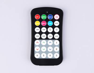 Контроллер WIFI Tuya для светодиодных лент RGB c радио пультом 2.4G 24A 12V 288W/ 24V 576W GS11551 (CR2025)