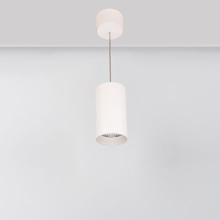 Светильник подвесной SP-POLO-R85-2-15W Day White 40deg (White, White Ring) (Arlight, IP20 Металл, 3 года)