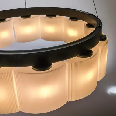 812126 Люстра NIBBLER 12х6W(Led) G9 ЧЕРНЫЙ/БЕЛЫЙ Lightstar