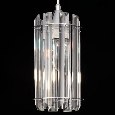 Citilux Джейн CL306031 Хрустальный подвесной светильник Хром