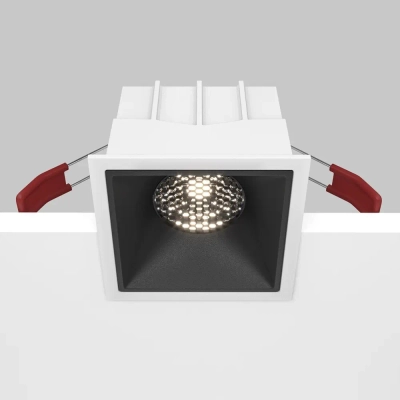 Встраиваемый светильник Альфа / Alfa LED 15 Вт 4000 К 36° с функцией диммирования, DL043-01-15W4K-D-SQ-WB. TM Maytoni
