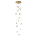 Подвесной светильник Arte Lamp FABERGE A2451SP-75PB, 1хLED