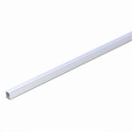 ST017.129.09 Накладной алюминиевый профиль с рассеивателем(к-т: 2 загл) ST-Luce Алюминий анодированный