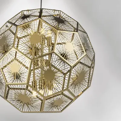 724262 Люстра FERMO 6х40W G9 ЗОЛОТО Lightstar