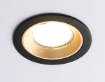 Встраиваемый точечный светильник MR16 A8923 BK/GD черный/золото MR16 GU5.3 D92*24