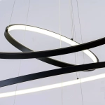 Подвесная люстра Arte Lamp ARKANE A2974SP-137BK, 1хLED