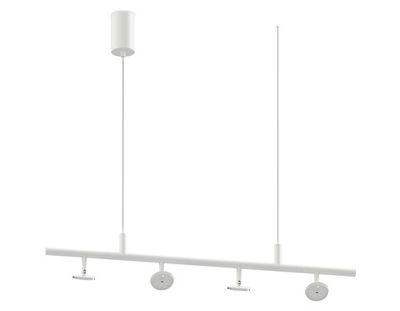 Корпус светильника подвесной поворотный для насадок Ø60мм C9001/4 SWH белый песок 800*60*1200mm MR16 GU5.3/4