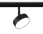 Светильник светодиодный трековый для шинопровода Magnetic GL3853 BK черный IP20 12W 4200K 48V D95*30