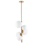 815053 Люстра CROCO 5х40W E14 ЛАТУНЬ Lightstar