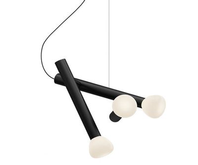 07722-60,19 Подвес Риволи черный d62 h120 G9 3*5W