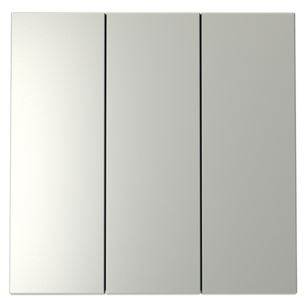 VLS000505 Клавиши для выключателя/переключателя трехклавишного, S70 (сталь). (ТМ Maytoni)