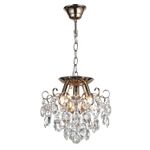 SL846.202.03 Люстра подвесная ST-Luce Золотистый/Прозрачный E14 3*40W