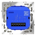 VLS070104 Терморегулятор электронный VOLTUM S70 с индикацией и датчиком, для теплого пола, (шелк). (ТМ Maytoni)